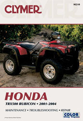 Clymer Repair Manual Honda TRX500 Rubicon - CM210 Honda TRX450FE FourTrax / TRX500FA Foreman / TRX500FA FourTrax 2001-2004