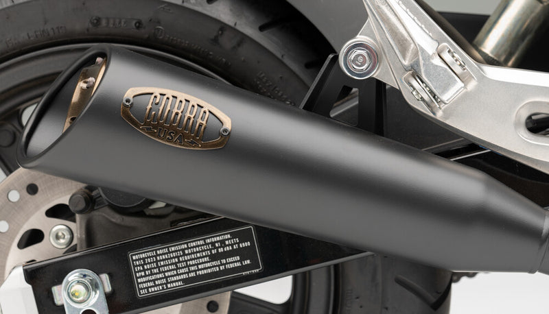 Cobra Slip ON W Bronze TIP Honda Grom - 1137BZ Honda Grom 2022-2024