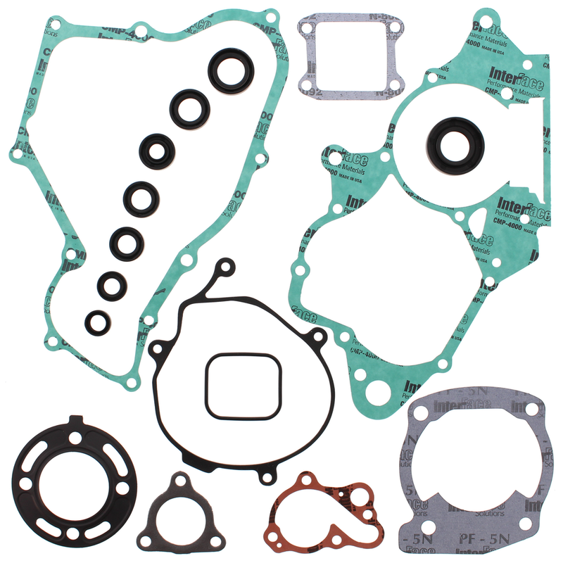 Vertex Complete Gasket SET With OIL Seals - 811206 Honda CR80R / CR80RB Expert 1992-2002