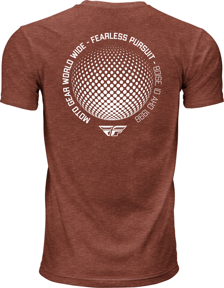 Fly Racing 354-0407L 354-0407L FLY WORLDWIDE TEE RED LG