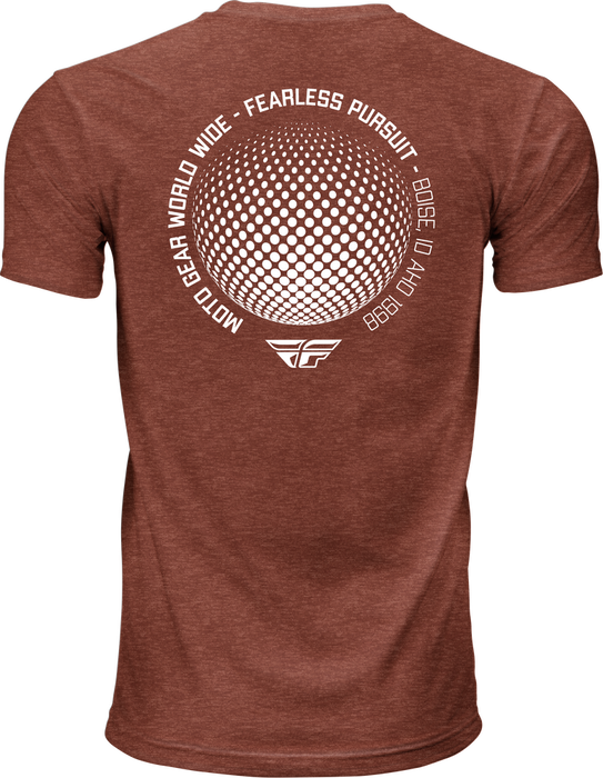 Fly Racing 354-0407S 354-0407S FLY WORLDWIDE TEE RED SM