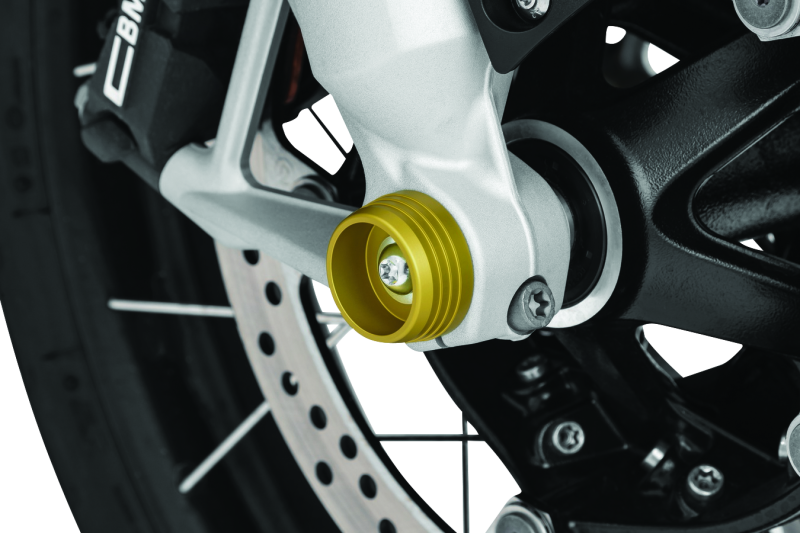 Kuryakyn 3801 Lodestar Axle Sliders Gold - User 1