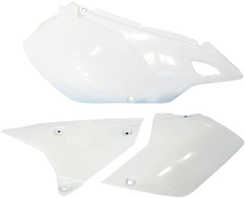Acerbis Side Panels White - 2043350002 For Suzuki 400 / 400E / 400S / 400SM 2000-2024 | Kawasaki 400 / KLX400R 2003-2004