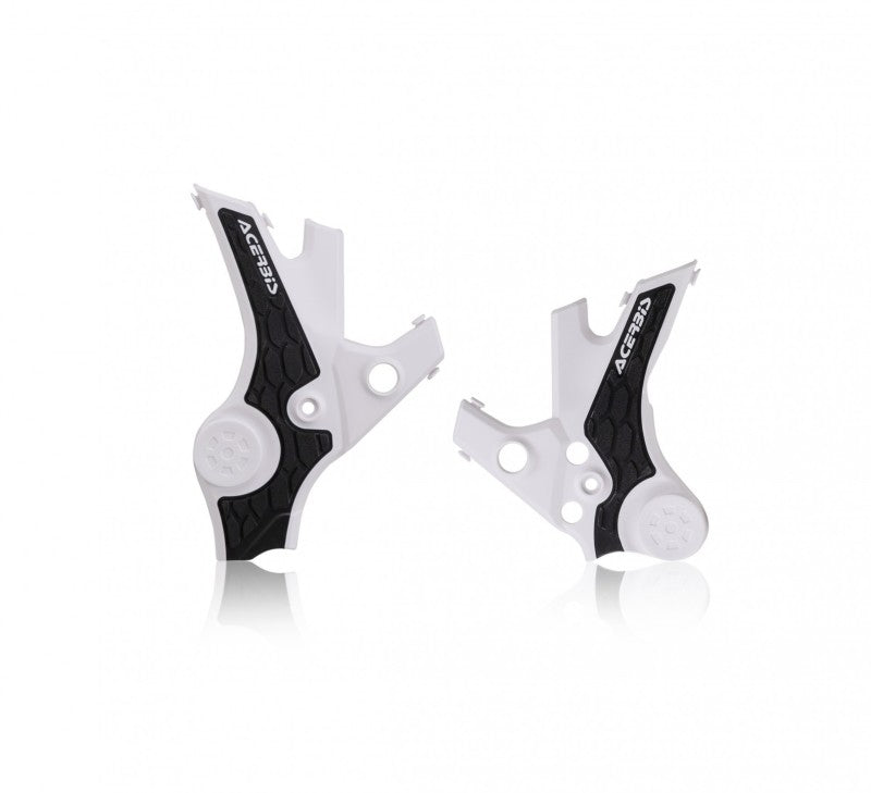 Acerbis 2858821035 20-21 Honda CRF1100L Africa Twin Frame Guard X Grip - White/black - Photo - Primary