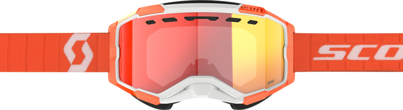 Scott 51-5658 278605-0036312 FURY SNOWCROSS GOGGLE ORANGE ENHANCER RED CHRM