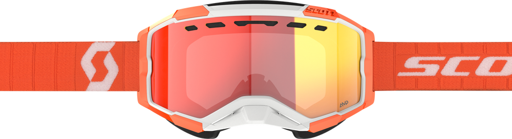 Scott 51-5658 278605-0036312 FURY SNOWCROSS GOGGLE ORANGE ENHANCER RED CHRM