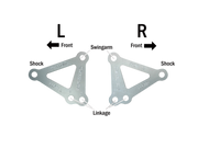 Vortex Racing LL671 99-01,03-05 Yamaha YZF-R6,06-09 YZF-R6 S Lowering Link Kit- Silver - Photo - Primary