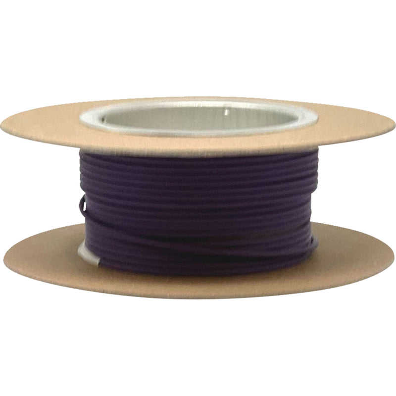 NAMZ 2120-1307 NGWR-716 Bare-Copper GXL Hook-Up Wire 25' GXL Wire Spool - 16 Gauge - Violet