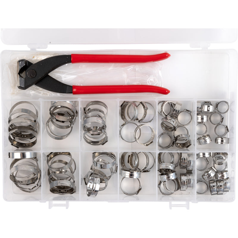 MOOSE OFFROAD 2402-0295 T03-6243K Ear Clamp with Jaw Pincer Kit Ear Clamp with Jaw Pincer - Assortment - Kit