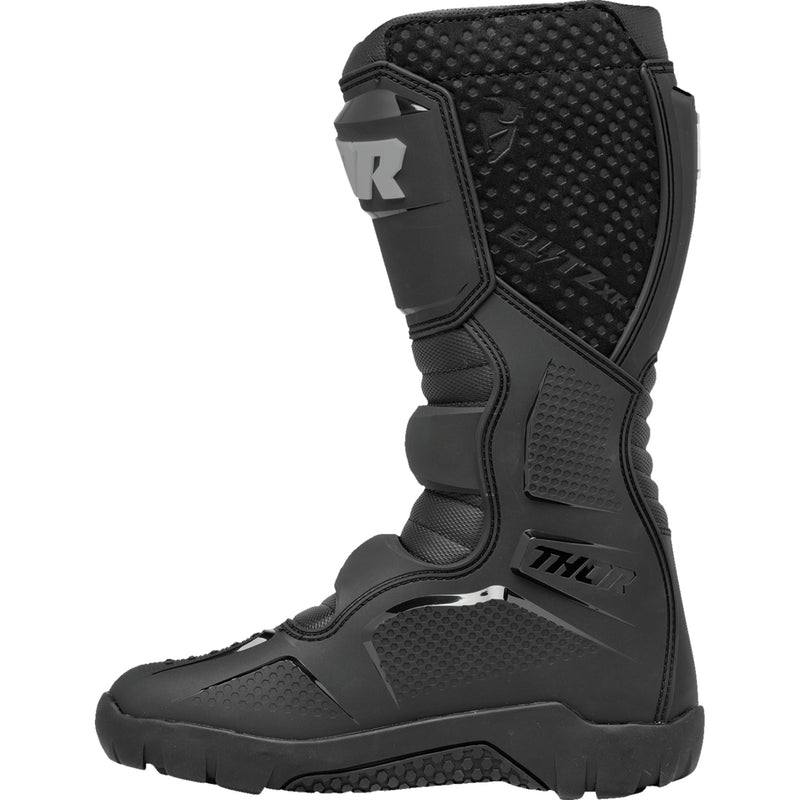 THOR Blitz XR Trail Boots Black/Gray - Size