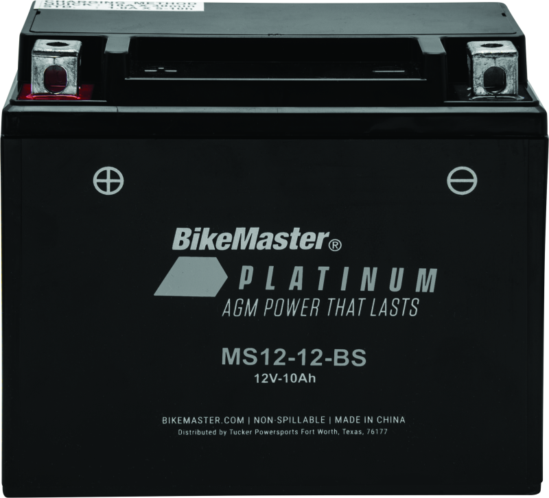 BikeMaster 780708 AGM Battery - MS12-12-BS - Photo - Primary