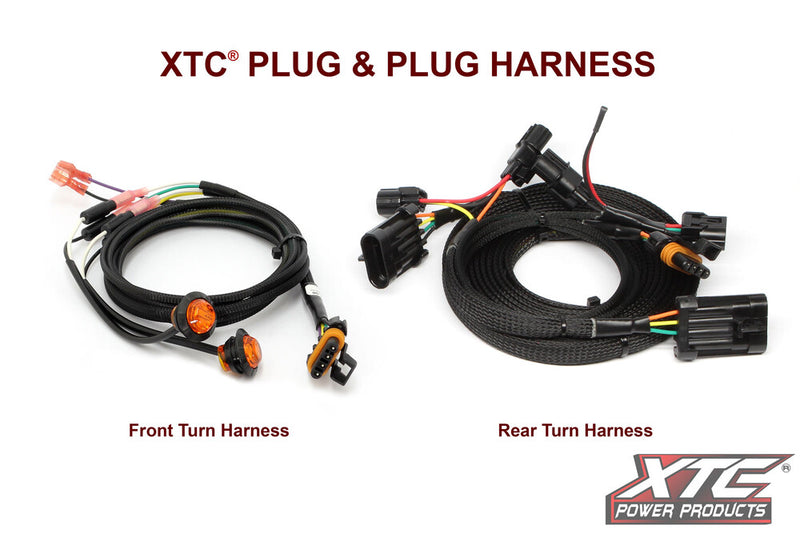 Xtc Power Products Auto Turn Signal Kit W Billet Lever AND Front DRL Lights Honda Talon - ATS-L-HON-S32-DRL Honda Talon 2019-2025