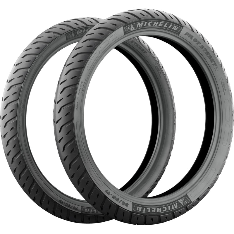 MICHELIN 0305-0836 16273 Pilot Street 2 Tire Tire - Pilot Street 2 - Front - 110/70-17 - 54S