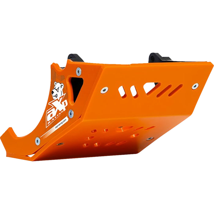 AXP RACING 0506-2277 AX1706 Surron Light Bee Skid Plate Skid Plate - Surron Light Bee - 6 mm - Orange