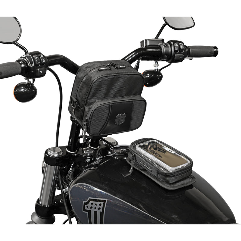 NELSON RIGG 2851-0549 NR-100 Route 1 Highway Handlebar Bag black