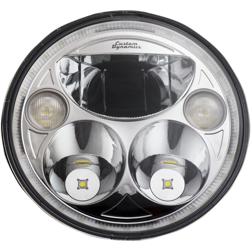 Custom Dynamics TruBEAM® Headlight - CDTB-7-IF-C For Indian 2015-2026