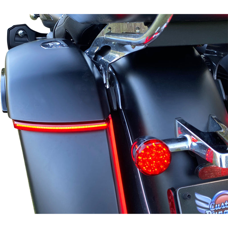 Custom Dynamics Bagz™ Saddlebag Light - CD-INDBAG-INT-R For Indian 2019-2026