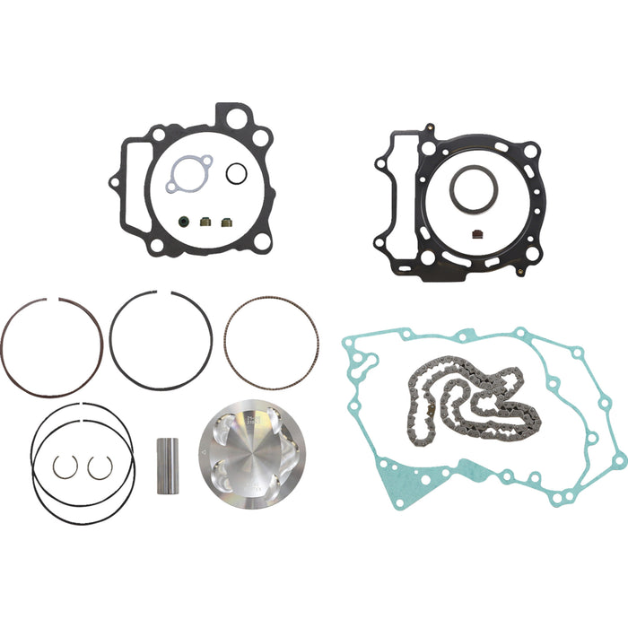 VERTEX 0910-3842 VTKTC22984A-1 Top End Piston Kit Forged Replica for 4-Stroke Top End Piston Kit - 94.95 mm - Yamaha