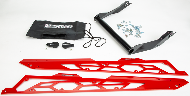 Straightline Performance Hide 'N' GO Rear Bumper S-D 165" RED - 183-236-RED Ski-Doo Summit / Freeride 2017-2020