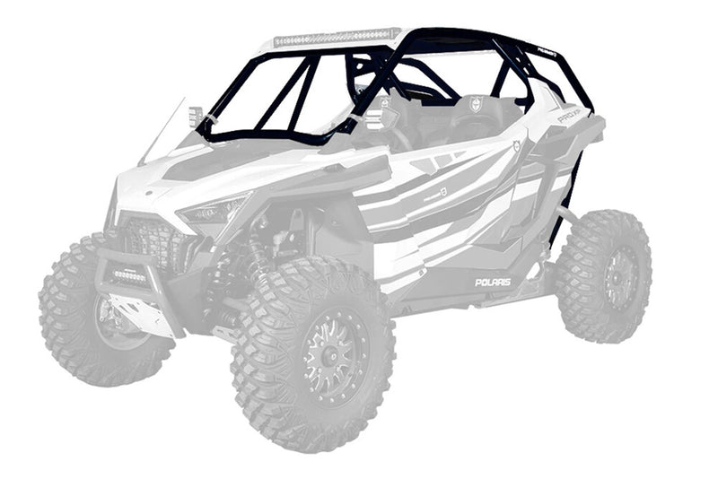 Pro Armor PRO XP Cage With V Intrusion Matte Black - P199C050MB Polaris RZR 2020-2022