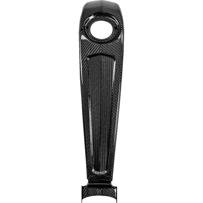 SADDLEMEN 2201-0311 CF-818-30-002 Center Fill Carbon Fiber Dash Console Dash Console - Center Fill - Carbon Fiber/Gloss - Harley-Davidson® - Softail