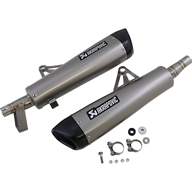 Akrapovic Slip-On Line Muffler - S-T12SO4-HCQT Triumph Bonneville 2016-2020