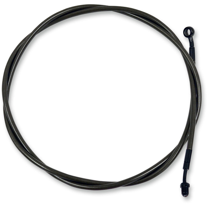 LA CHOPPERS 0652-1885 LA-8100C19M Midnight Braided Clutch Cable Clutch Cable - 18" - 20" Ape Hanger Handlebars - Midnight