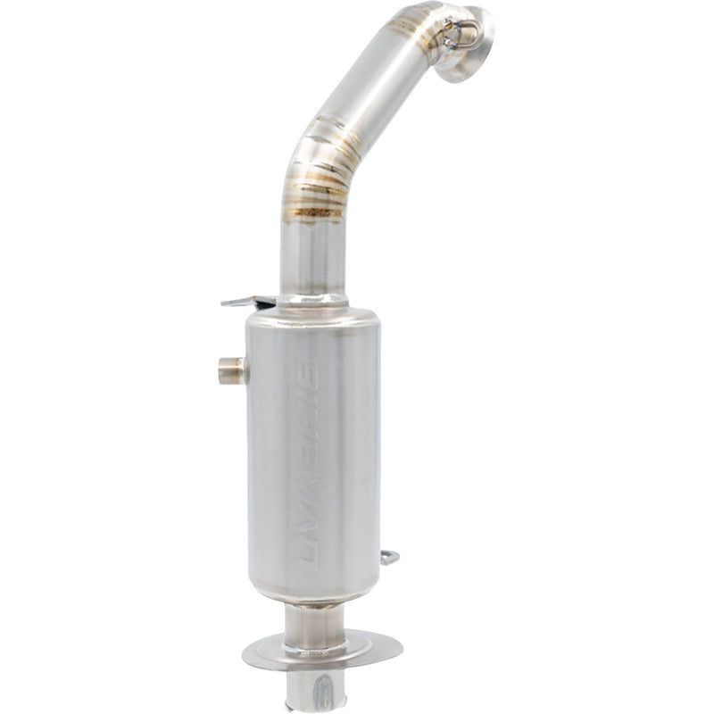 Bikeman Performance Powder Lite Muffler - 02-330PL-SS Polaris Snowmobiles 2019-2025