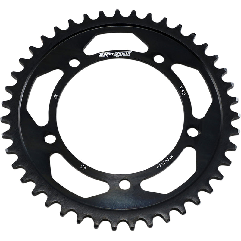 Supersprox Edge Sprocket - RFA-1792-43-BLK Triumph Motorcycles 2000-2016