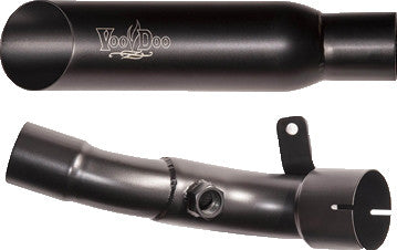 Voodoo Slip-ON Suzuki Black Single Conversion GSX-R1002 - VEGSXR1K9B Suzuki 1000 2009-2011