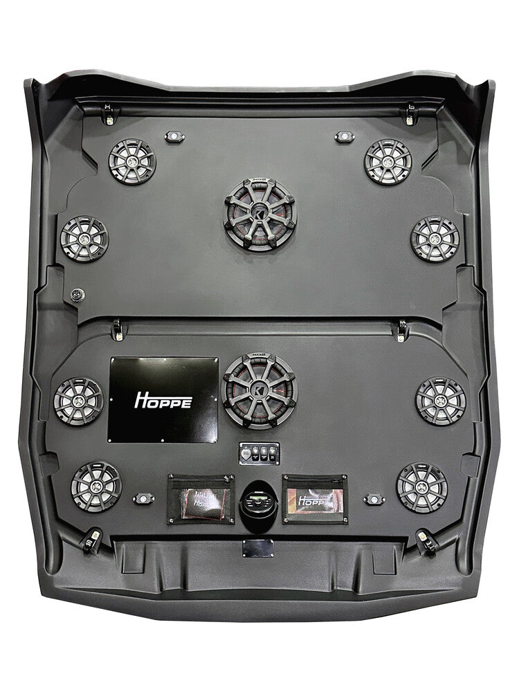 Hoppe Industries Stereo TOP 8 Speakers With 2 SUB PIONR6-82 - HPKT-0116 Honda Pioneer 2023