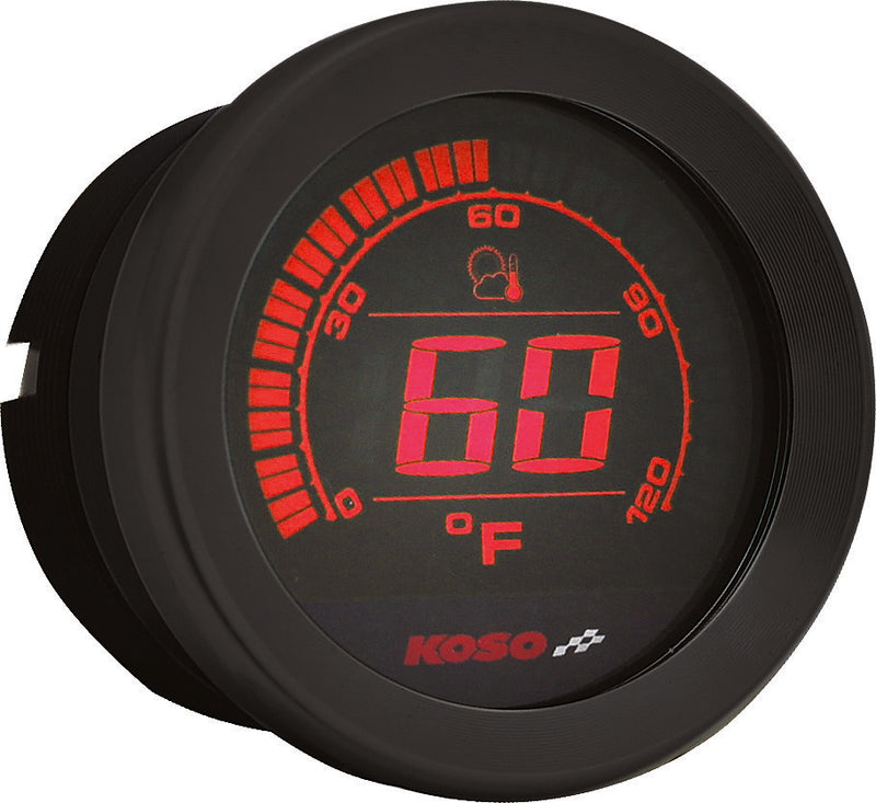 Koso North America Digital Gauge Cluster Black Bezel Flht AND Fltr - BA050903 For Harley Touring 2004-2013