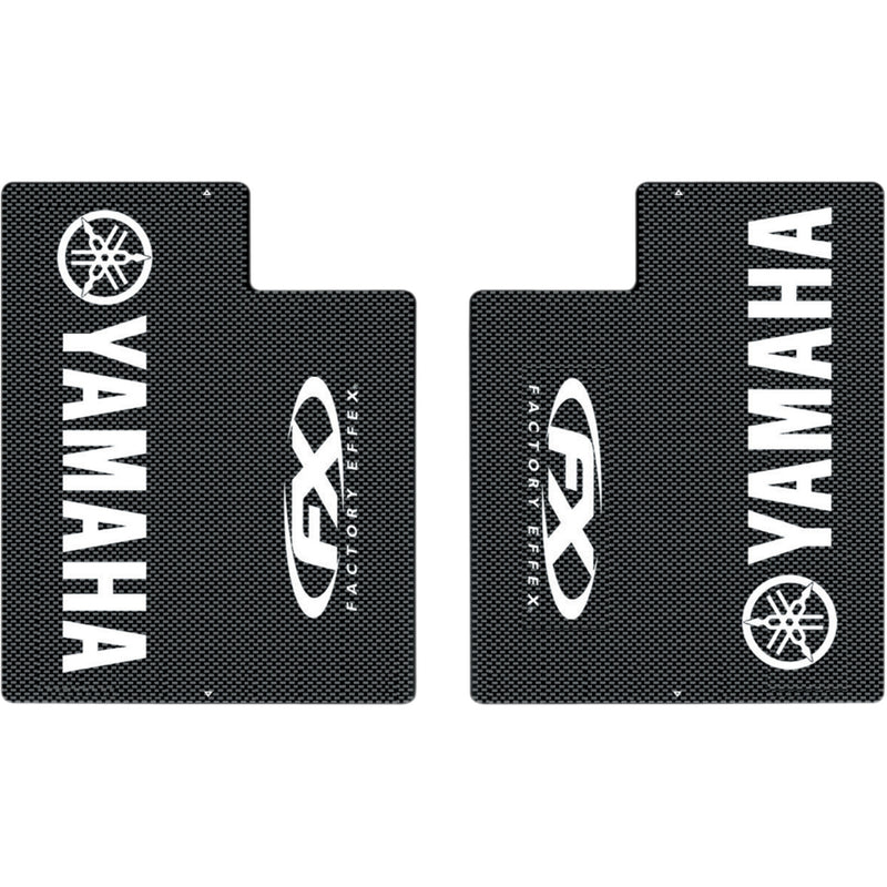 FACTORY EFFEX 4320-0425 06-38228 Full Wrap Carbon Fiber Fork Shields Carbon Fiber Fork Shield - Yamaha