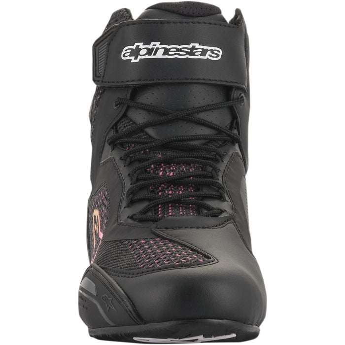 ALPINESTARS 3405-2487 251052014398.5 Stella Faster-3 Rideknit Shoes black/yellow/pink - us 8.5