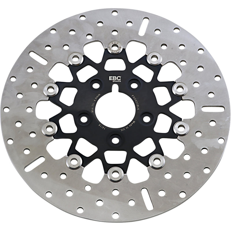 EBC Brake Rotor - FSD022BLK For Harley Motorcycles 1984-2005 | Indian Chief / Chief Deluxe / Chief Roadmaster / Scout 2002-2003