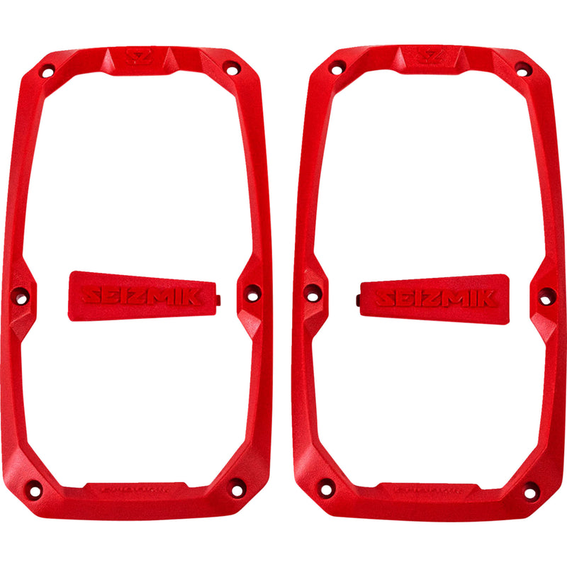 SEIZMIK 0640-1497 56-19023 Embark Mirror Trim Kit Trim Kit - Embark - Side View - Red