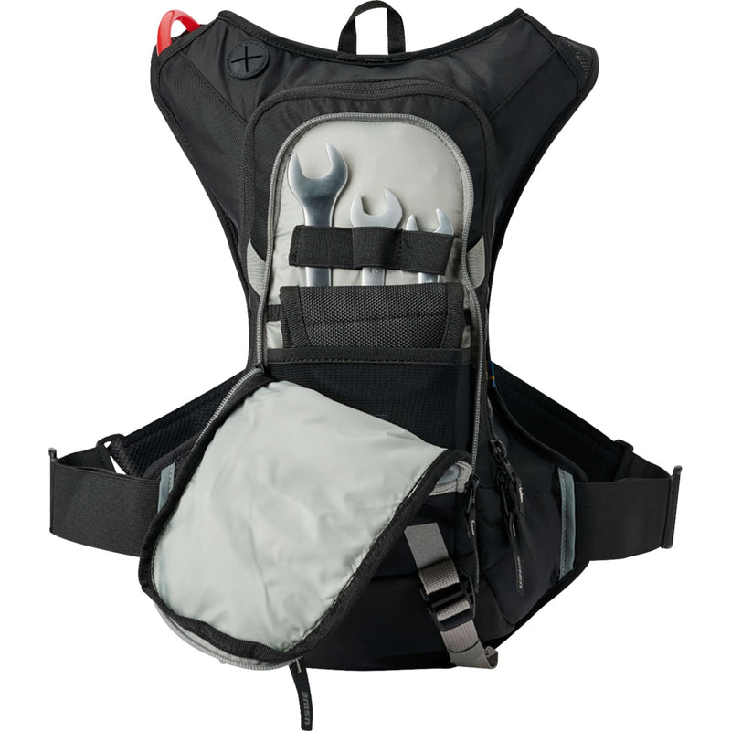 USWE 3519-0117 208059001 Moto Hydro 8L Hydration Pack Moto Hydration Pack - 8L - Black/Gray