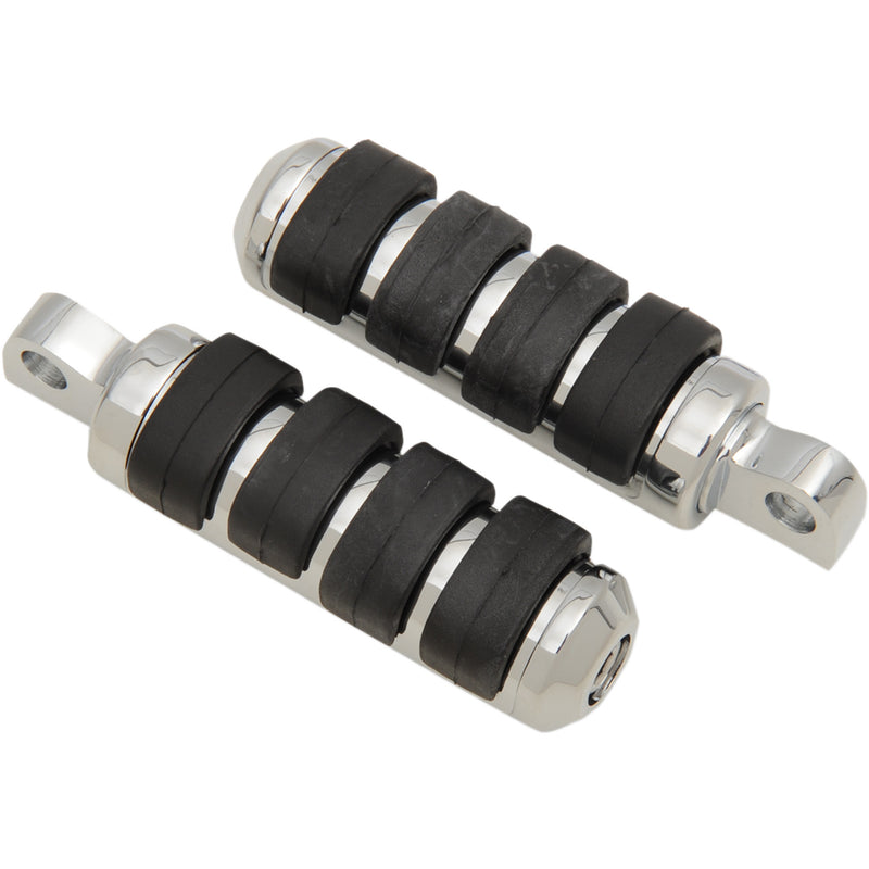 DRAG SPECIALTIES DS-253505 Soft-Ride Footpegs Small Footpegs - Passenger - Male