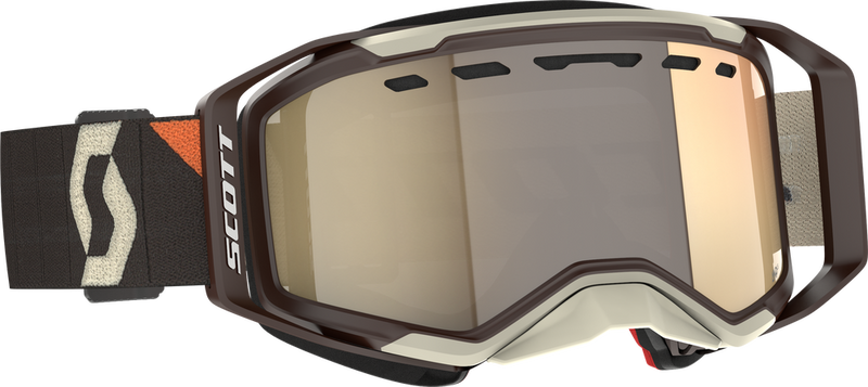 Scott 51-5652 421502-1074245 PROSPECT 2.0 SMB LS GOGGLE BEIGE/BROWN LS BRONZE CHROME