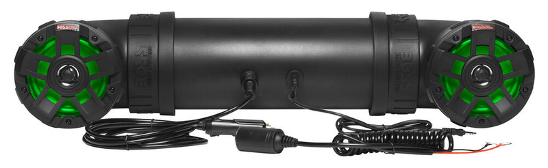 Boss Audio 63-8302 UTV4BRGB 4" BT ATV/ UTV TUBE SYSTEM RGB LIGHTING WITH REMOTE