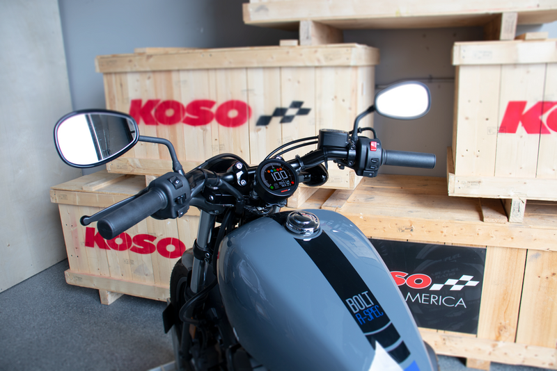 Koso North America DL-04B Speedo Black - BA077201 Yamaha Bolt 2014-2023