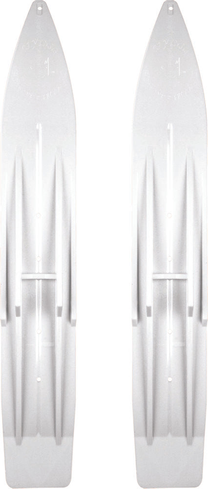 Slydog 150-57002 PH7SOLWHT PR/ SLY DOG POWDERHOUND SKI 7" WHITE