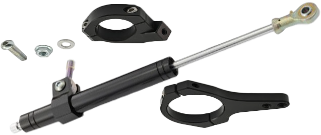 Harddrive 820-53031 81033 STEERING DAMPER KIT BLACK 20-25 FXLRS
