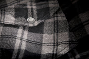 Pocket on the grey and black Marksman Flannel