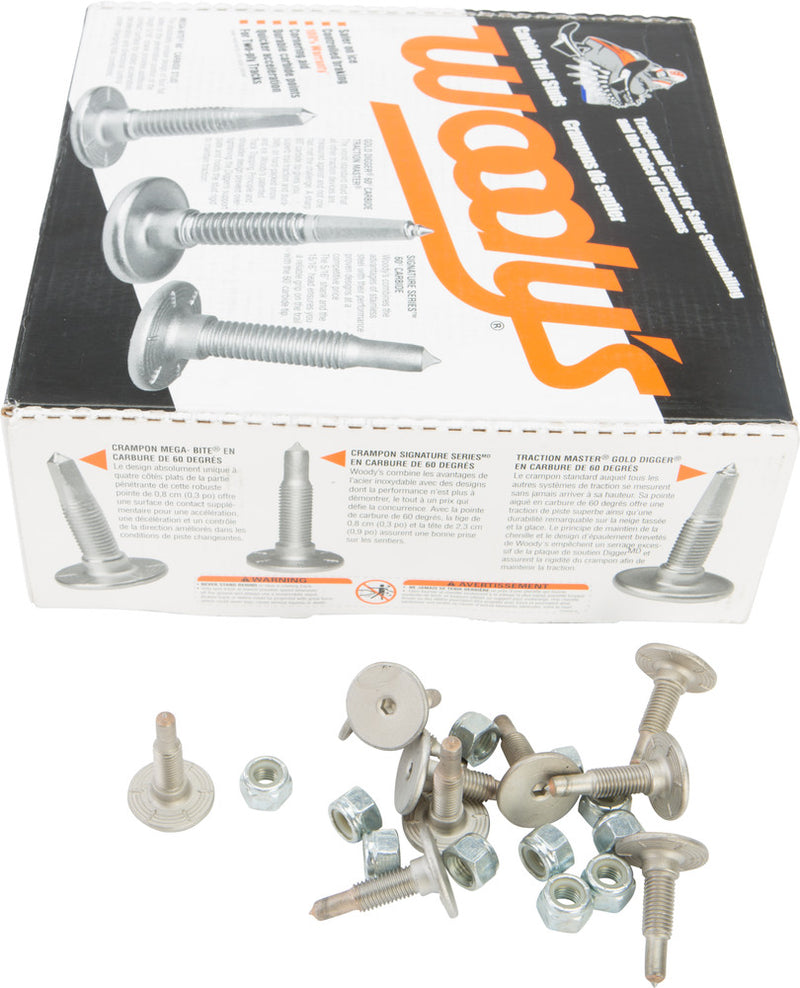 Woody's 18-3121-144 SSP-1005-C SIGNATURE SERIES STAINLESS STEEL STUDS 1.00" 144/PK