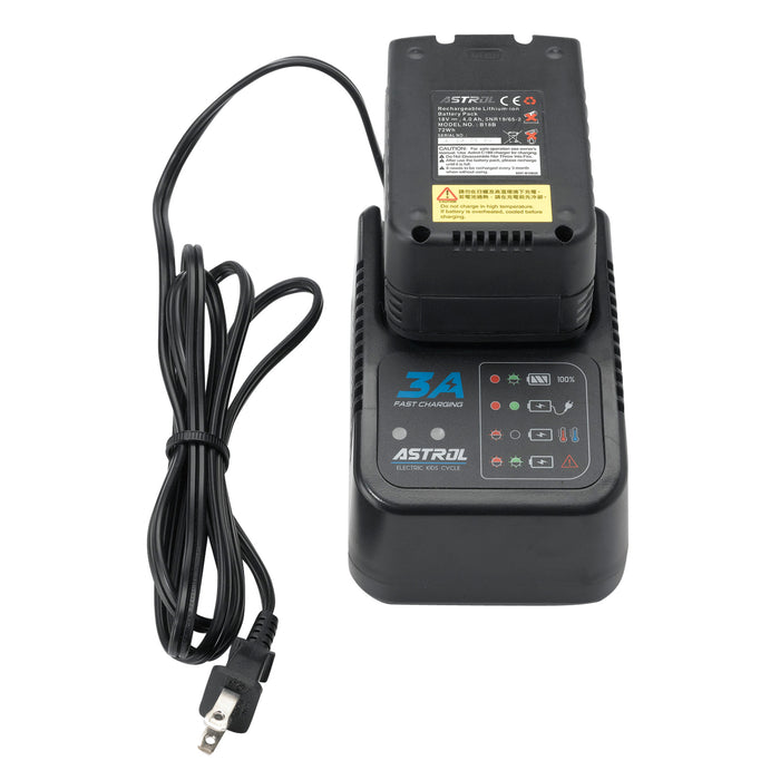 MOOSE OFFROAD 3807-0607 X01-E2502 RS-16 E-Bike Battery Charger