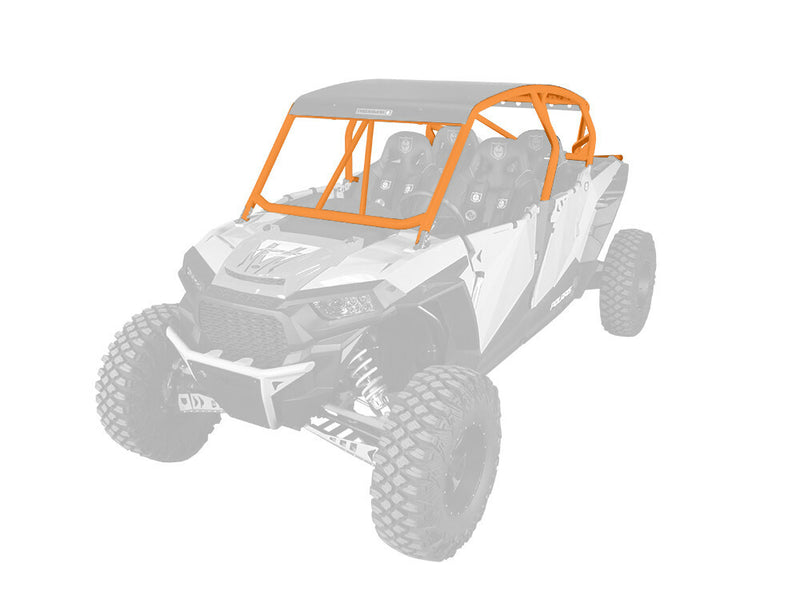 Pro Armor Baja Cage With V Intrusion Orange - P144C025OR-446 Polaris RZR 2014-2018