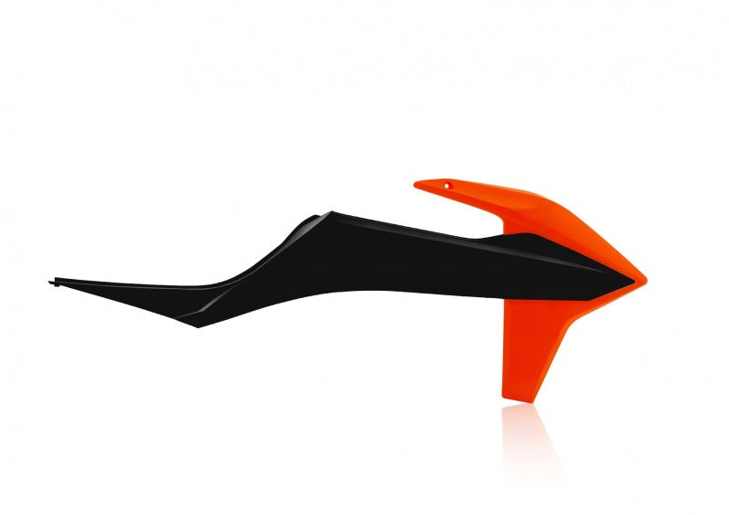 Acerbis 2726515229 19-23 KTM 125-500 Sx/sx-f/xc-f/xc/xcf-w/xc-w/exc/exc-f Rad Shroud - Org/blk/org - Photo - Primary