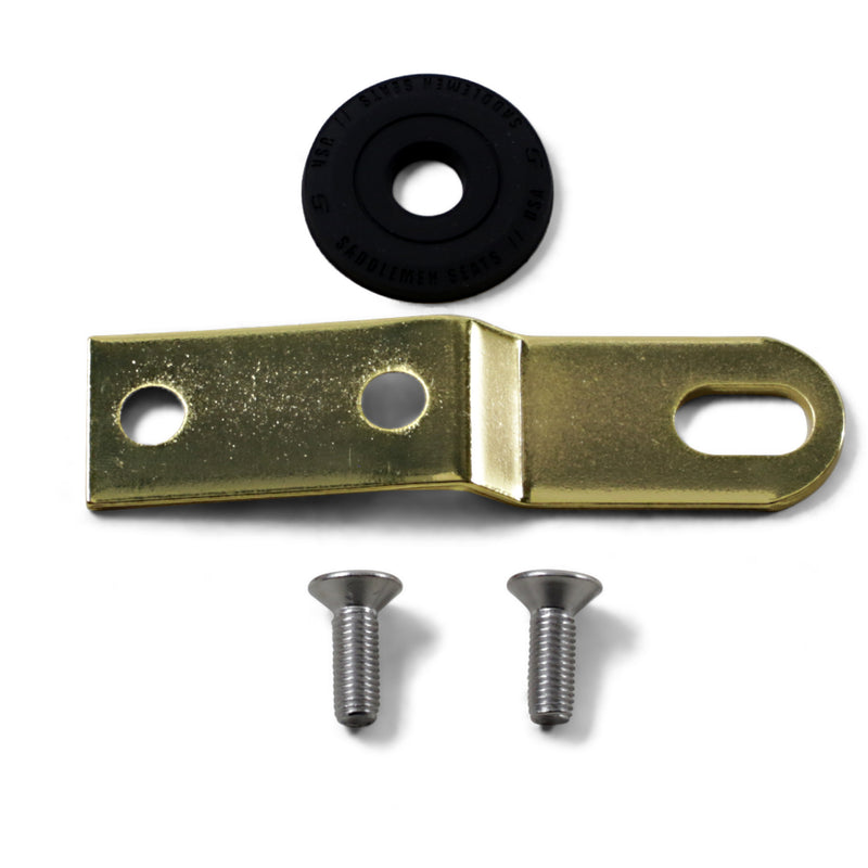 SADDLEMEN 0820-0123 10545GOB Seat Bracket gold - 1/4"-28