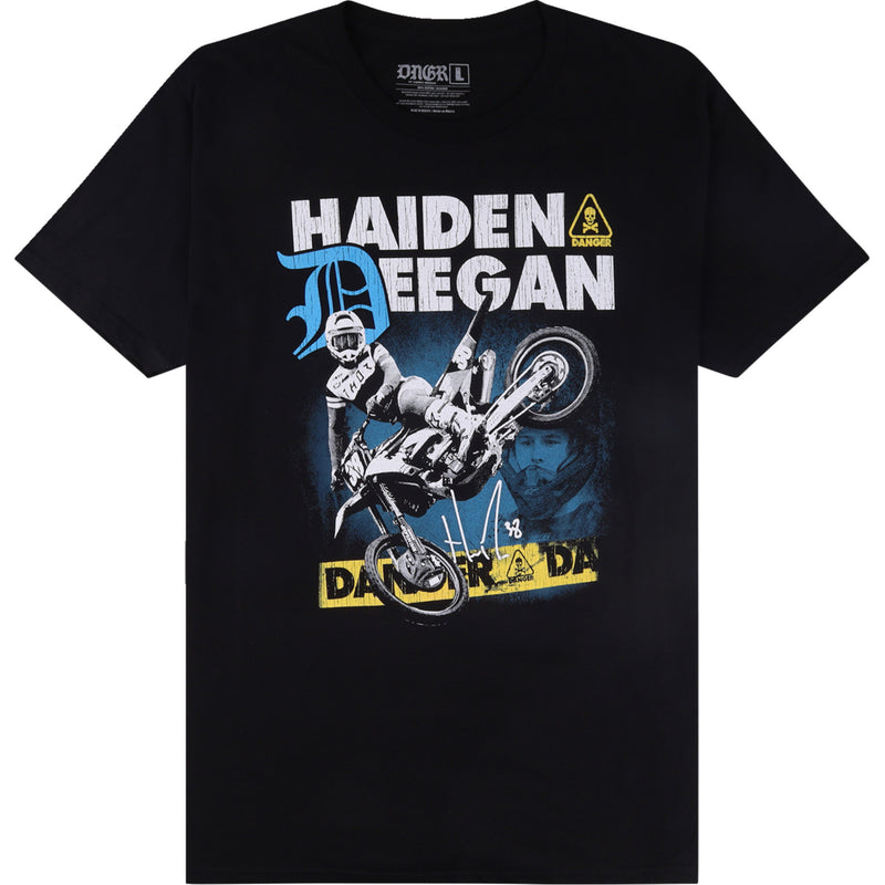 DEEGAN APPAREL 3030-24105 DMTSS3023BLKXL Caution T-Shirt black - xl